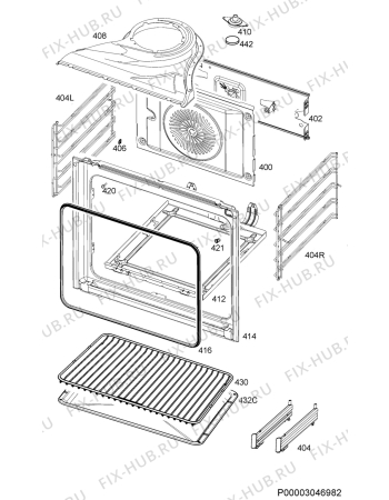 Схема №1 BP3013001M с изображением Микромодуль для электропечи Aeg 973944185912039